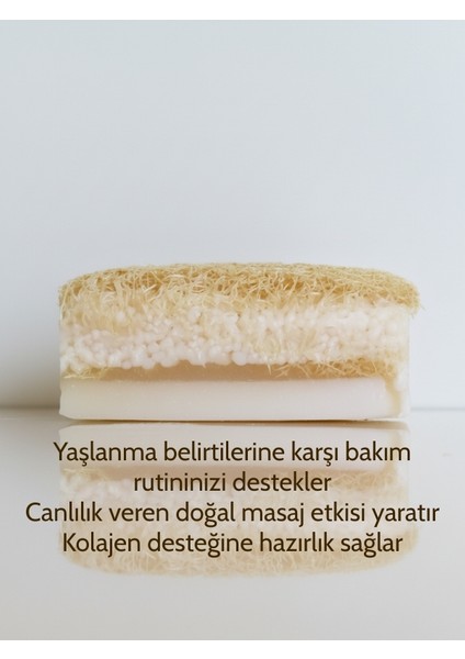 El Yapımı Kabak Lifli Keçi Sütü Sabun 100 Gram - Bitkisel Lifli, Peeling Etkili El ve Vücut Sabunu modelleri