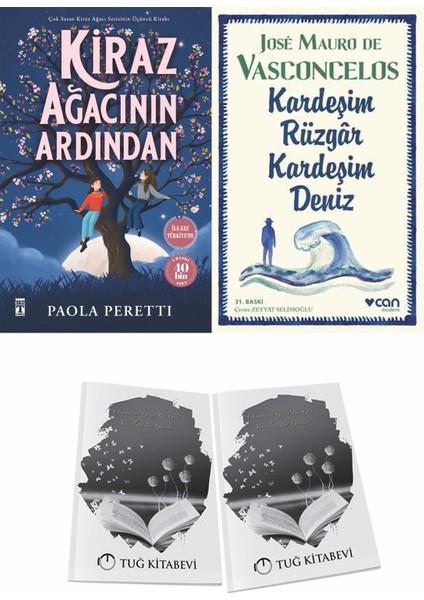 Kiraz Ağacının Ardından ve Kardeşim Rüzgar Kardeşim Deniz + Hediyeli