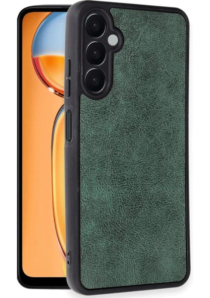 Newface Samsung Galaxy A36 Kılıf Aras Deri Kapak - Koyu Yeşil fiyatları
