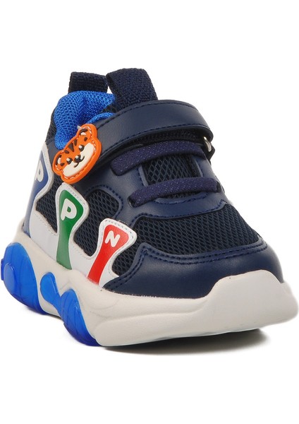 Lacivert Fileli Bebek Spor Ayakkabı 1914 B