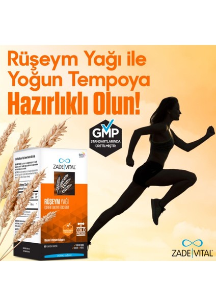 Ruşeym Yağı 500 Mg 60 Kapsül