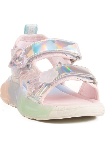 Gümüş Kız Çocuk Sandalet 1946 P