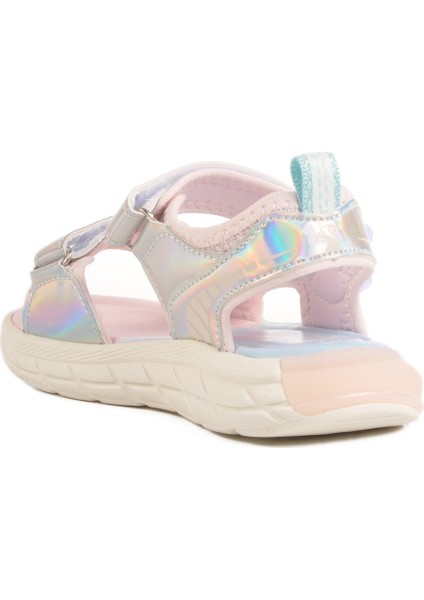 Gümüş Kız Çocuk Sandalet 1946 P fırsatları