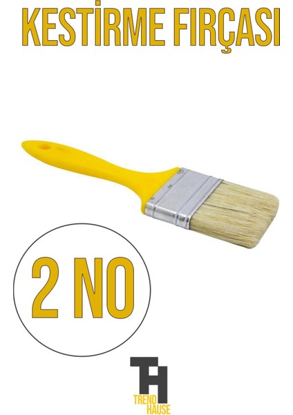 2 No' Lu Kestirme Fırçası Kolay Kullanım