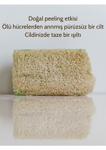 El Yapımı Kabak Lifli Aloe Vera Sabunu 100 Gram - Bitkisel Lifli, Peeling Etkili El ve Vücut Sabunu fiyatları