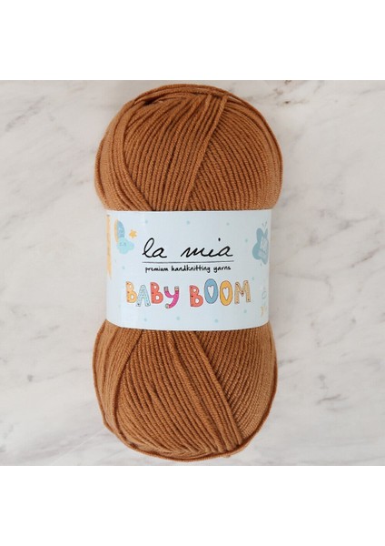 Baby Boom Kahverengi El Örgü İpi - 885 - 34459