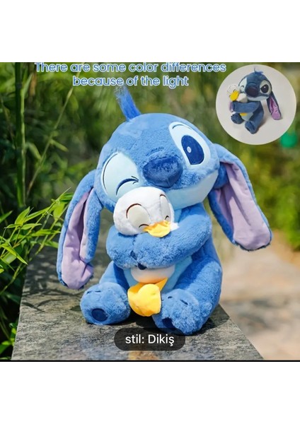 Lilo ve Stitch Peluş Oyuncak 30 cm Ördekli Pelüş Stich fırsatları