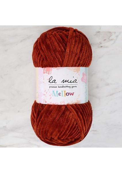 Mellow Kızıl Kahve El Örgü İpi - 934 - 34171