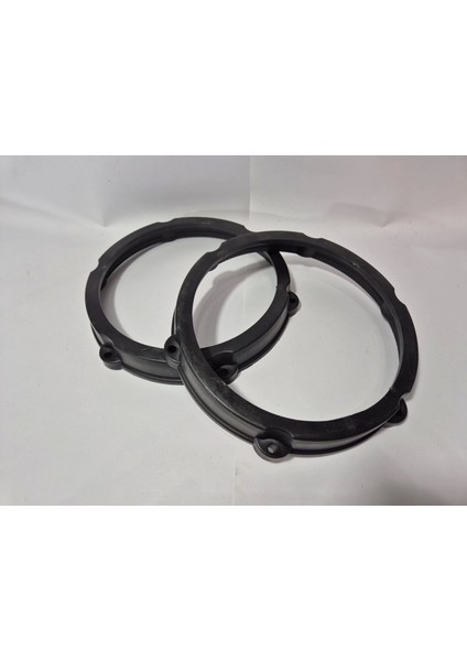 Hoparlör Yükseltici Kasnak 20 cm - 2 Adet - Kaliteli , Vida Yerleri Olan 20CM Hoparlör Kasnağı - 2 Adet