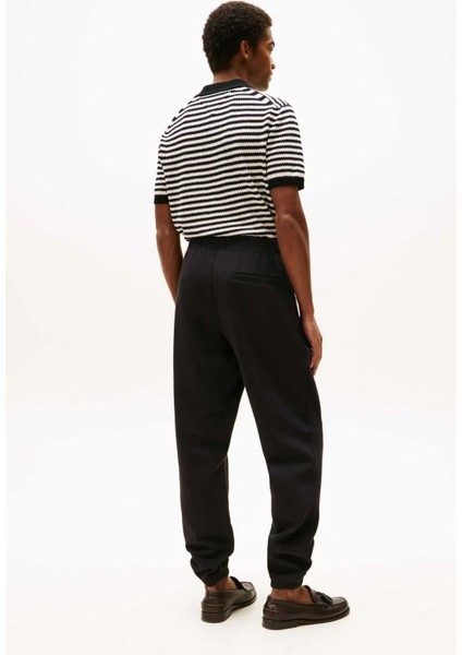 Erkek Monogram Işlemeli Eşofman Altı - Siyah modelleri