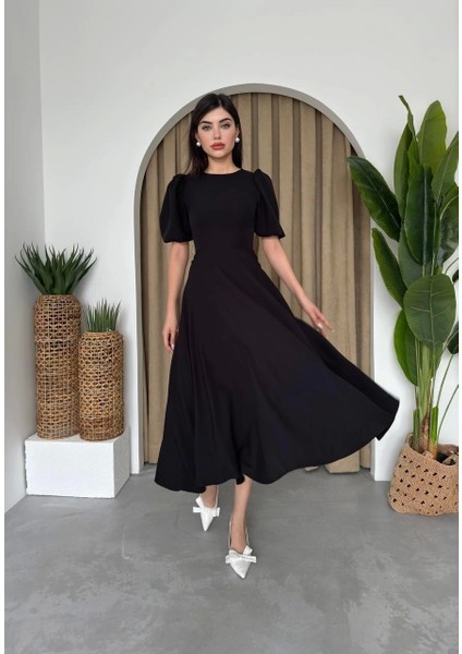 Catania Balon Kol Elbise fırsatları