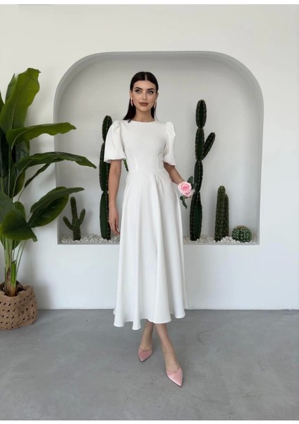 Catania Balon Kol Elbise indirimleri