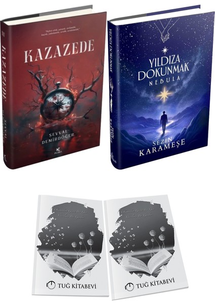 Yıldıza Dokunmak 2 Nebula Ciltli ve Kazazede 3 Ciltli Şevval Demirdöğer 2li Set + Hediyeli