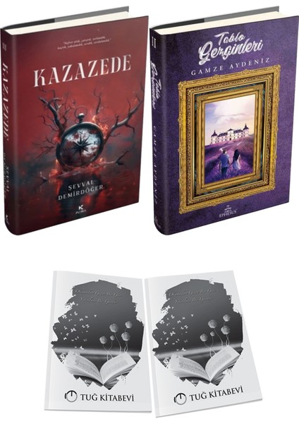 Tablo Gezginleri 2 Ciltli ve Kazazede 3 Ciltli Şevval Demirdöğer 2li Set + Hediyeli