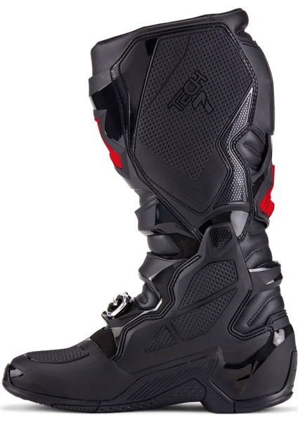 Tech 7 Kros Motosiklet Botu Siyah Kırmızı modelleri