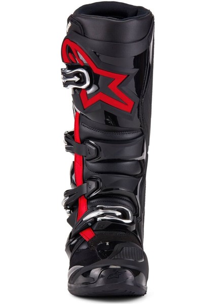 Tech 7 Kros Motosiklet Botu Siyah Kırmızı fırsatları