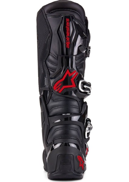 Tech 7 Kros Motosiklet Botu Siyah Kırmızı indirimleri