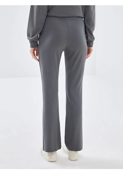 Lcw Modest Gri Beli Lastikli Ispanyol Paça Kadın Eşofman Altı fırsatları