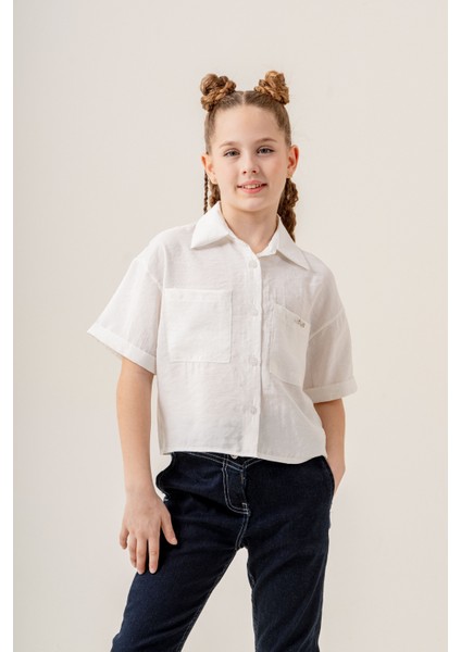 Kız Çocuk Duble Kol Gömlek 3169 modelleri