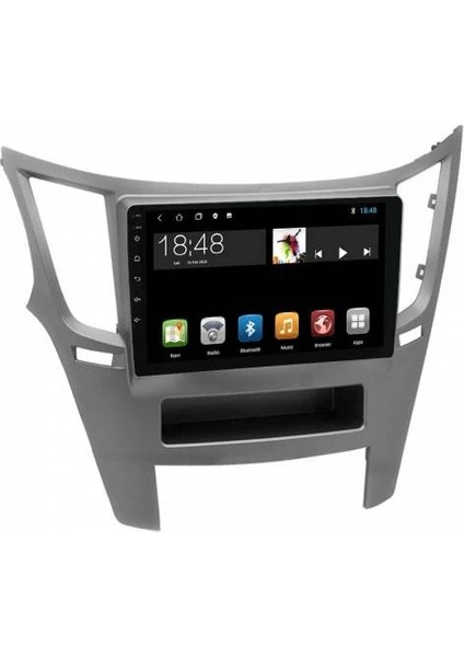 MYG-464 Serisi Subaru Outback 2010-2016 Model Uyumlu 4gb Ram 64GB Hafıza QLED Carplay Android Auto Destekli Multimedya Oem Navigasyonlu Teyp