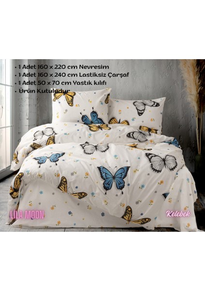 Ranforce Light (Kelebek) Tek Kişilik Nevresim Takımı fiyatları