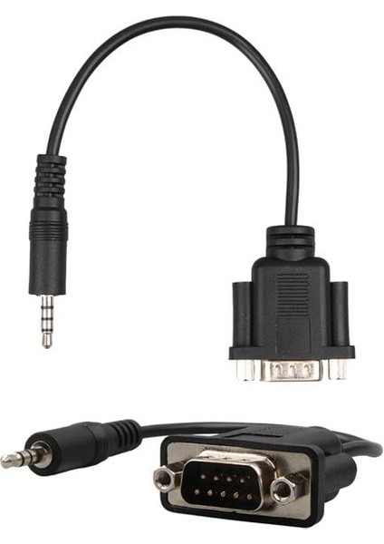 Powermaster 9 Pin RS232 Erkek - 3.5 mm Stereo Erkek 3 Boğumlu Jack Kablo fiyatları