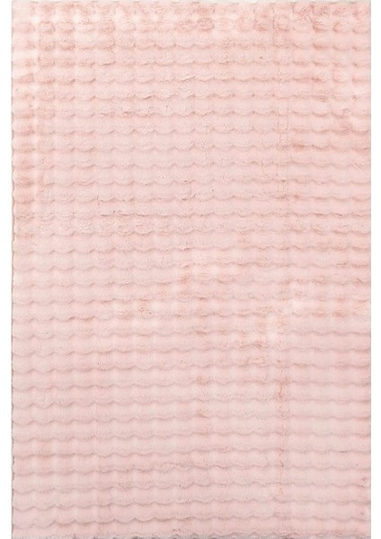 Dekoratif Pudra Peluş Halı – Kaymaz, Kolay Temizlenen, Yumuşak Dokulu indirimleri