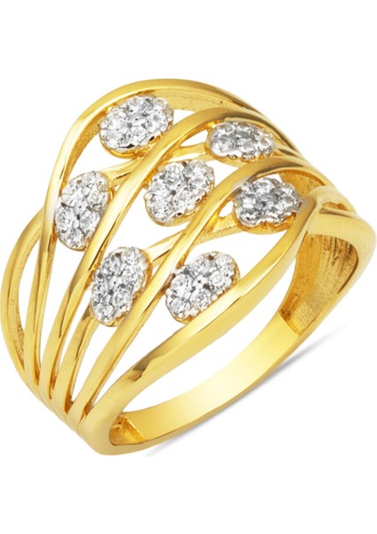 Sarmaşık 14 Ayar Altın Yüzük