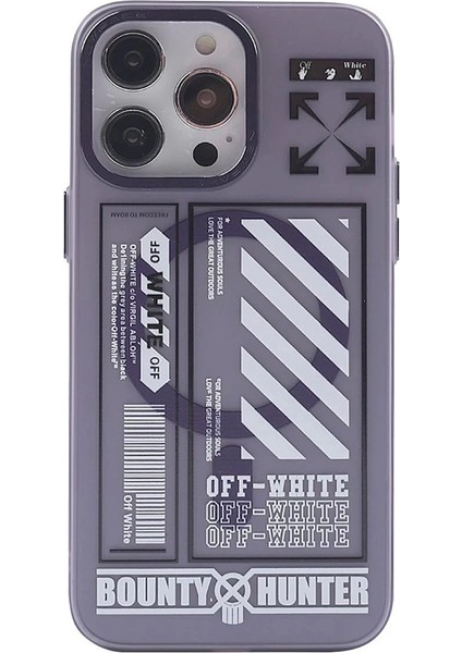Newface iPhone 14 Pro Kılıf Apollo Magneticsafe Desenli Kapak - Apollo Mor - 1 modelleri