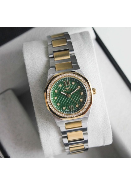 F21616D6 Çelik Kordonlu Kadın Kol Saati