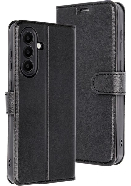 Newface Samsung Galaxy A26 Kılıf Trend S Plus Kapaklı Kılıf - Siyah