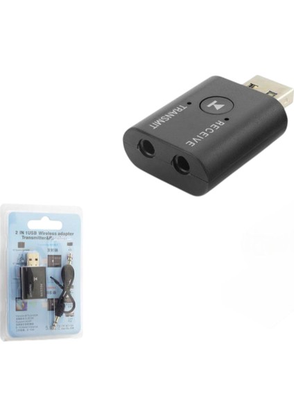 Wifi Adaptör + Bluetooth 2 In1 USB Kablosuz Adaptör Verici ve Alıcı Siyah HD9006 fiyatları