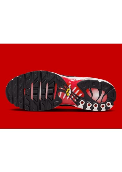 Air Max Plus White Black University Red Unisex Spor Ayakkabı - (HM9611-100) fırsatları