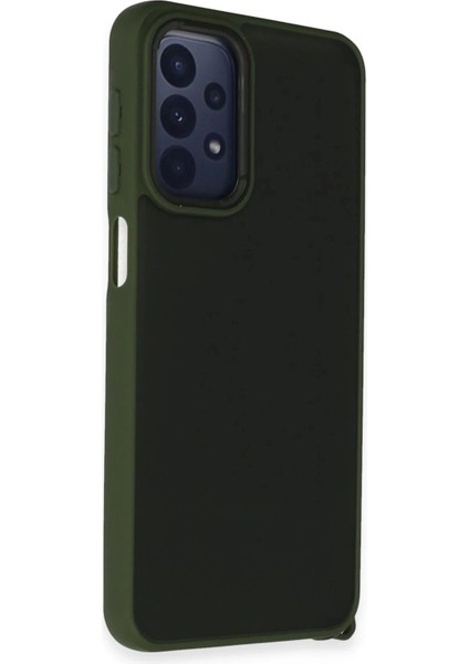 Newface Samsung Galaxy A33 5g Kılıf Elegant Kapak - Yeşil