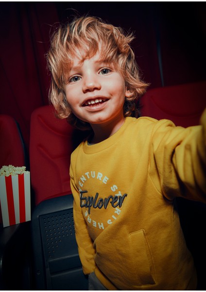 4408 Mayoral Mostaza Erkek Çocuk Sweatshirt indirimleri