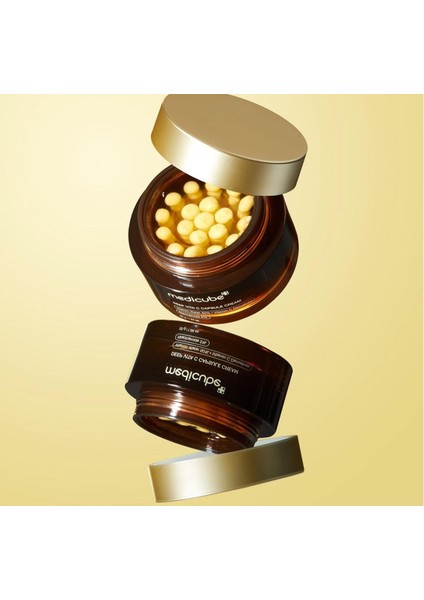 -Deep Vita C Capsule Cream - Leke Karşıtı ve Parlatıcı 5 Çeşit C Vitaminli Kapsül Krem 55GR