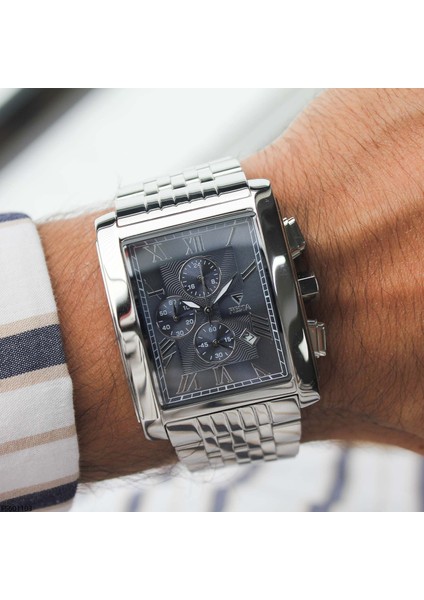 FS601103 Çelik Kordonlu Erkek Kol Saati