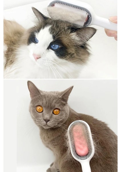 Buffer® Su Hazneli Kedi ve Köpek Tüyü Toplamama Fırçası Su Hazneli Pet Tarağı