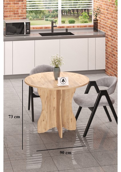 Yuvarlak Yemek Masası Mutfak Balkon Masası Çok Amaçlı Masa fiyatları