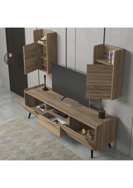 Hunerika Corvina Üst Modüllü Tv Ünitesi-Minifiks Bağlantı fırsatları