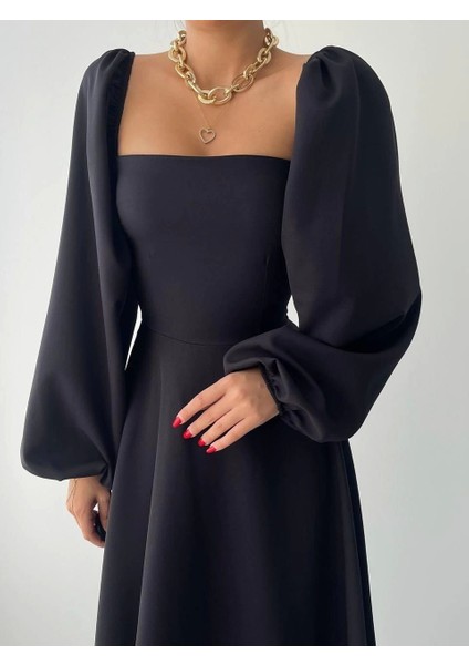 Nouna Balon Kol Elbise fırsatları