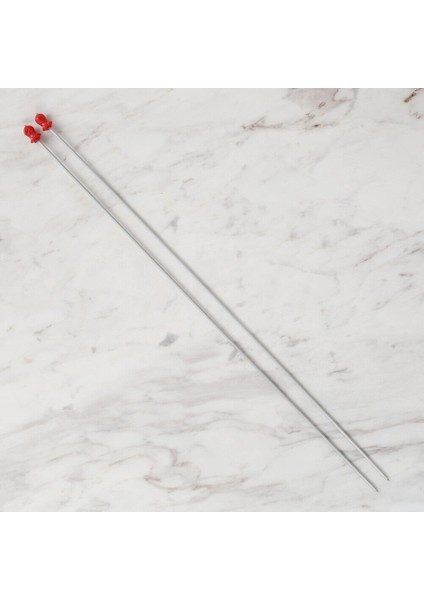 2 mm 35 cm Klasik Alüminyum Örgü Şişi
