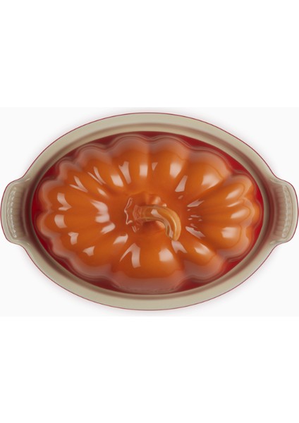 Balkabağı Seramik Tereyağı Tabağı, Fırın ve Servis Kabı indirimleri