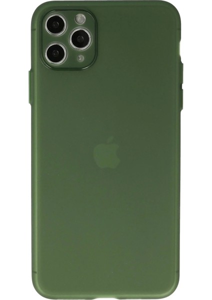 Newface iPhone 11 Pro Max Kılıf Puma Silikon - Yeşil