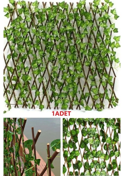 Açılır Kapanır Akordiyon Dekoratif Yapay Sarmaşık Balkon Teras Bahçe Çiti Çit Ofis Dekor Paravanı - Yapay Sarmaşık Çit modelleri