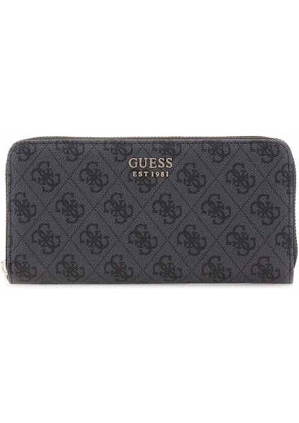 Brenton Kadın Fermuarlı Uzun Cüzdan - Antrasit