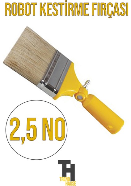 2,5 No' Lu Robot Kestirme Fırçası Kolay Kullanım