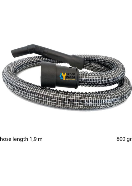 Fantom Uyumlu Eco Wd 2700 Elektrikli Süpürge Çelik Telli Hortumu Emici Başlık Teleskopik Boru fiyatları