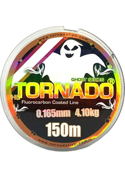 Ghost Misina 150M 0.165MM 4.10KG Yeşil Fluorocarbon Coated