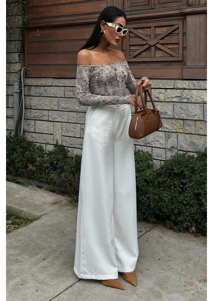 Bol Paça Palazzo Pantolon 0080 modelleri